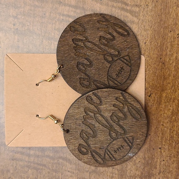 "Game Day" Earrings - Picture 1 of 1